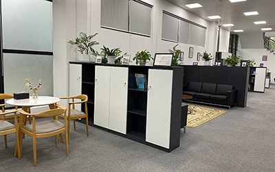 Fotografía de nuestros empleados durante una jornada laboral