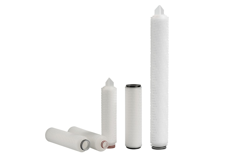 Filtro de Cartucho de Membrana de PTFE con Estructura de PVDF Resistente a la Corrosión, Serie PVDF