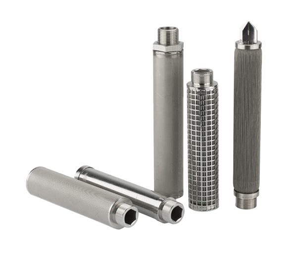 Cartucho de filtro de acero inoxidable para filtración de centrales eléctricas