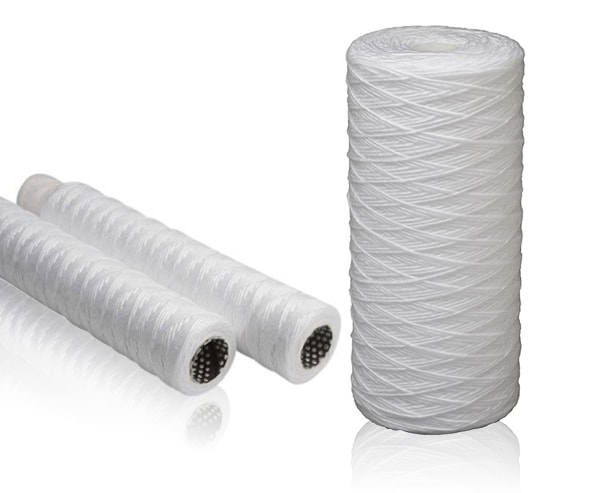 Filtro de cartucho de hilo bobinado para la industria de la desalinización