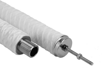 Cartucho Filtrante en Hilo Bobinado para Pulido de Condensados, serie PHFX